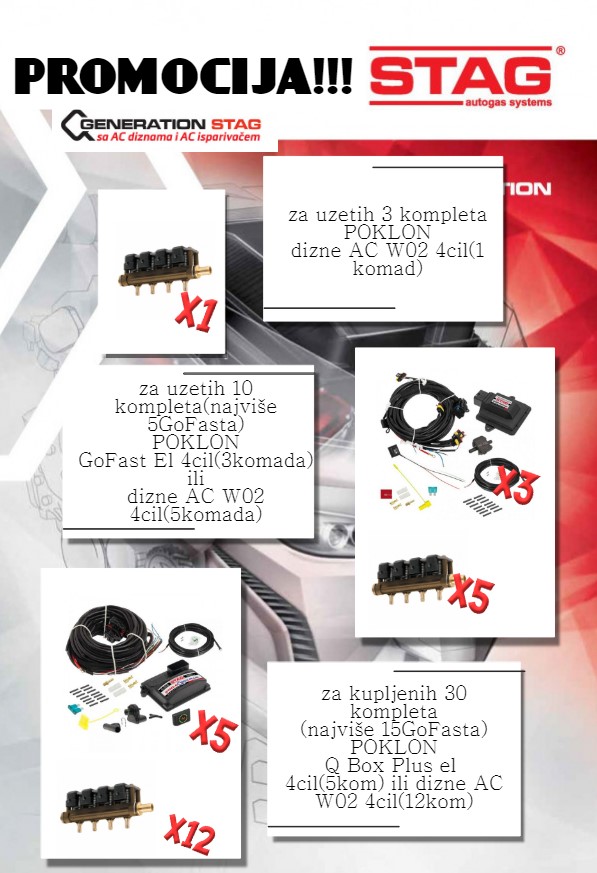 Promotivna ponuda kompanije AC STAG