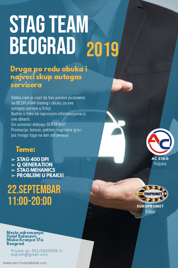 OBUKA ZA AUTOGAS SERVISERE IZ CELE SRBIJE